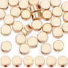 Beebeecraft 50Pcs Long-Lasting Plated Brass Beads KK-BBC0013-15-1