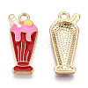 Alloy Enamel Pendants ENAM-G212-11G-04-2