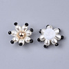ABS Plastic Imitation Pearl Cabochons FIND-S321-02A-2