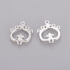 Tibetan Style Alloy Chandelier Components Links TIBE-N011-036S-RS-2