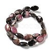 Natural Rhodonite Beads Strands G-L164-A-31-3