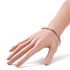 Glass Column Beaded Stretch Bracelet for Women BJEW-JB08625-02-3