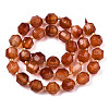 Natural Agate Beads Strands G-T131-82B-13-2