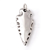 Tibetan Style 304 Stainless Steel Pendants STAS-P305-60AS-2