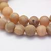 Electroplate Natural Druzy Agate Beads Strands G-G708-10mm-05-3