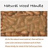 DIY Wood Wax Seal Stamp AJEW-WH0131-191-3