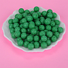 Round Silicone Focal Beads SI-JX0046A-122-3