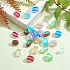 48Pcs 8 Colors Synthetic Moonstone Beads Strands G-SZ0001-05-5