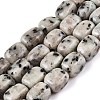 Natural Sesame Jasper/Kiwi Jasper Beads Strands G-T138-80-2