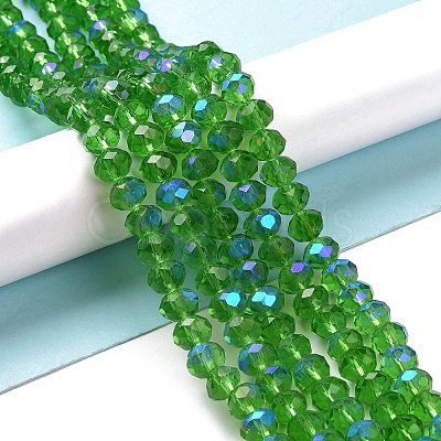 Electroplate Glass Beads Strands EGLA-A034-T4mm-L08-1