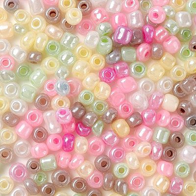 Glass Seed Beads SEED-R006-4mm-1