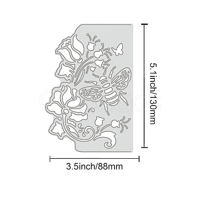 Carbon Steel Cutting Dies Stencils DIY-WH0170-923-1