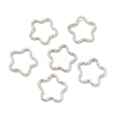 50Pcs Iron Linking Rings IFIN-E017-02D-P-1