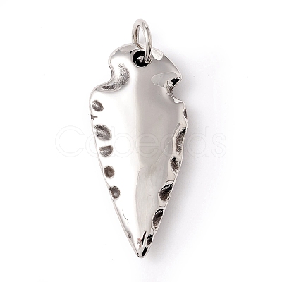 Tibetan Style 304 Stainless Steel Pendants STAS-P305-60AS-1