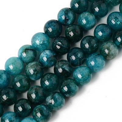 Natural Quartz Beads Strands X-G-R479-8mm-03-1