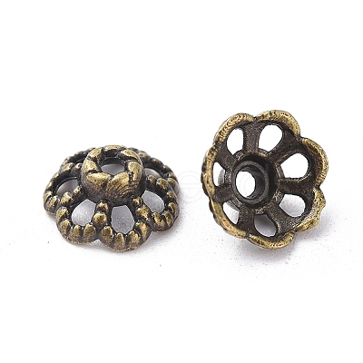 Tibetan Style Bead Caps X-MLF0761Y-1