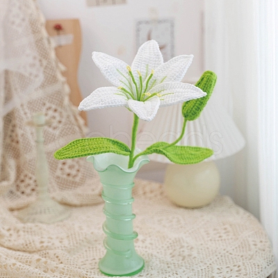 DIY Lily Flower Knitting Kits for Beginners PW-WGA01C2-01-1