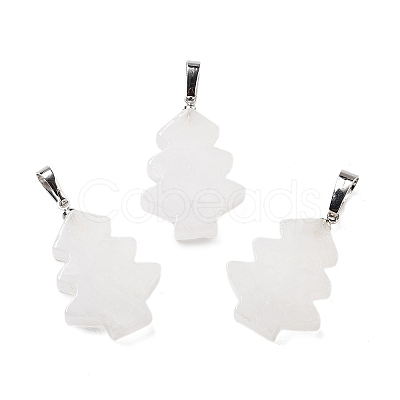 Natural Quartz Crystal Pendants G-A203-01K-P-1