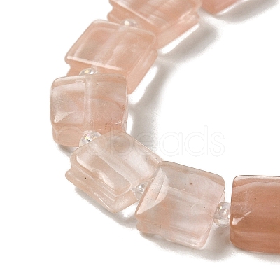 Cherry Quartz Glass Beads Strands G-L596-A17-01-1