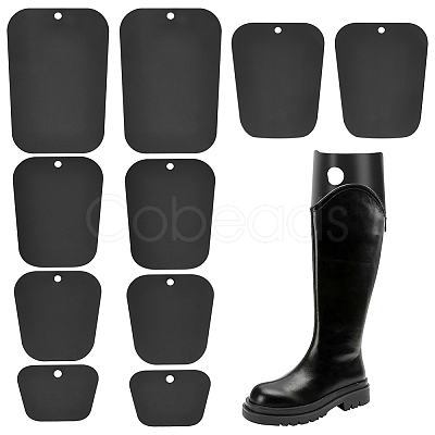 WADORN 10Pcs 5 Style Plastic Shoe Inner Support Rack AJEW-WR0002-27-1