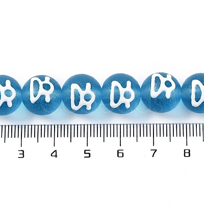 Handmade Lampwork Beads GLAA-B021-07B-02-1