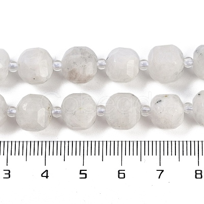 Natural Rainbow Moonstone Beads Strands G-B125-O10-01-1