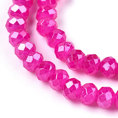 Baking Painted Glass Beads Strands DGLA-A034-J2mm-C01-1