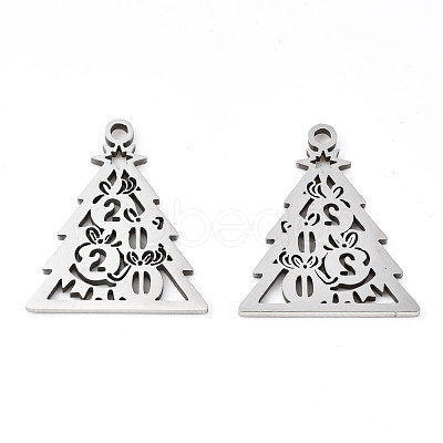 Non-Tarnish 201 Stainless Steel Pendants STAS-Q240-023P-1