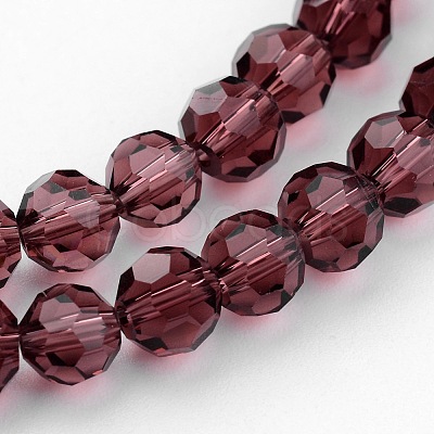 Transparent Glass Bead Strands GLAA-G013-6mm-59-1