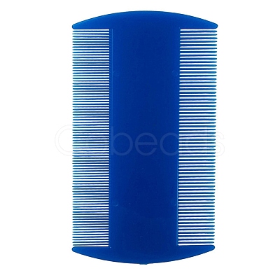 Plastic Double Side Comb AJEW-WH0189-81A-1