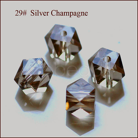 Imitation Austrian Crystal Beads SWAR-F084-6x6mm-29-1