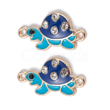 Alloy Enamel Connector Charms ENAM-I054-04F-1