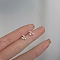 Alloy Earrings for Women, with 925 Sterling Silver Pin, Cherry, 10mm