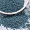 MIYUKI Delica Beads, Cylinder, Japanese Seed Beads, 11/0, (DB2316) Matte Opaque Glazed Moody Blue AB, 1.3x1.6mm, Hole: 0.8mm, about 20000pcs/bag, 100g/bag