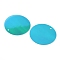 Ornament Accessories, Iridescent PVC Plastic Paillette/Sequins Pendants, Flat Round, Royal Blue, 29~30x0.2mm, Hole: 1.5mm