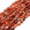 Nuggets Natural Crackle Agate Beads Strands G-P031-M-2