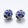 Alloy Enamel European Beads MPDL-T001-02J-2