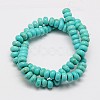 Synthetic Turquoise Beads Strands X-TURQ-G109-4x2mm-06-2