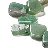 Natural Green Aventurine Beads Strands G-P528-K05-01-3