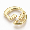 Brass Screw Carabiner Lock Charms KK-T046-001G-G-NF-3