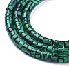 Synthetic Malachite Beads Strands G-F631-A39-2