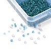 DIY 15 Grids ABS Plastic & Glass Seed Beads Jewelry Making Finding Beads Kits DIY-G119-02F-2