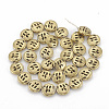 Electroplate Non-magnetic Synthetic Hematite Beads Strands G-N0322-02K-2