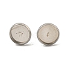 Non-Tarnish 201 Stainless Steel Stud Earrings Findings STAS-O004-07C-P-2