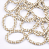 Handmade Raffia Woven Linking Rings WOVE-T005-30C-1