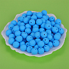 Round Silicone Focal Beads SI-JX0046A-14-3