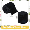 3 Yards Single Face Velvet Ribbon SENE-WH0003-15C-2