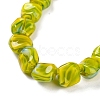 Handmade Milleflori Glass Beads Strands LAMP-M018-01A-02-3
