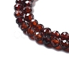 Natural Garnet Beads Strands G-H079-A01-03D-4