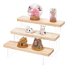 3-Tier Acrylic Nail Polish Display Risers ODIS-WH0061-13A-1